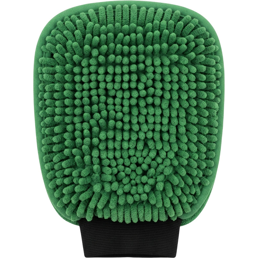 Rovae Chenille Microfiber Car Wash Mitt 28 x 20 cm Green