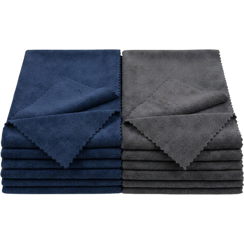 Edgeless Microfiber Detailing Cloths 12 Pack 16 x 16 in 300 GSM - Product view