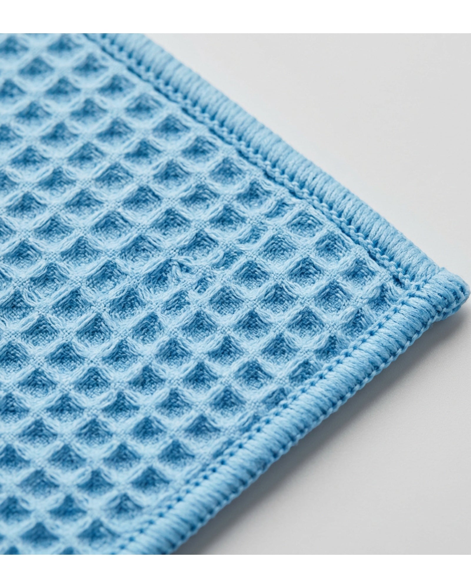 Waffle Weave Microfiber Glass Cloths 6 Pack 16 x 24 in 350 GSM - Detail view